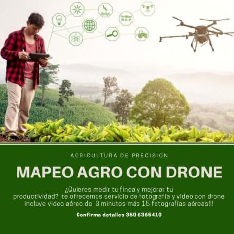 Fotografia y video agro con Drone