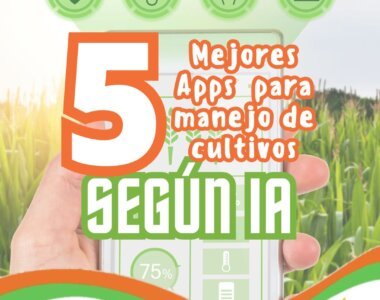 #5MejoresAppsParaManejoDeCultivosSegunLaIA, #EnTuFinca